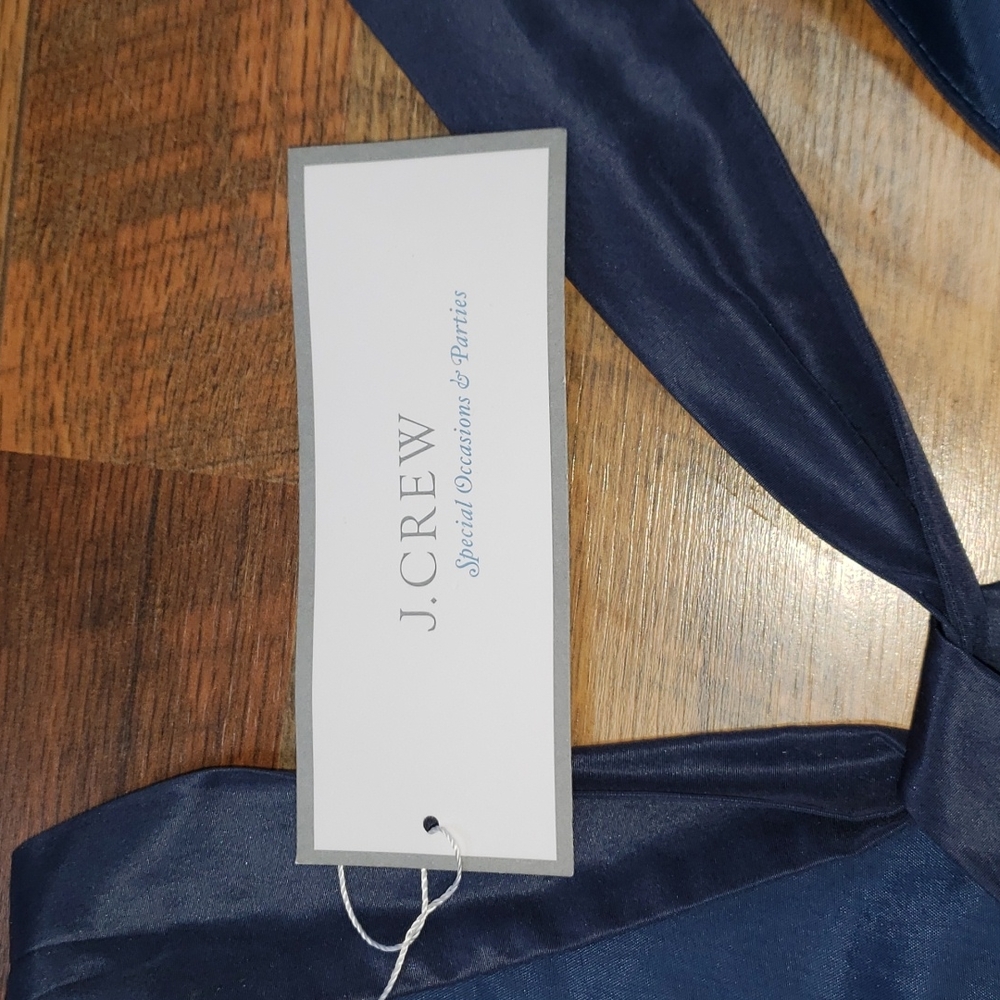 J. Crew Blue Sheath Halter Dress for Cocktail - Picture 4 of 5